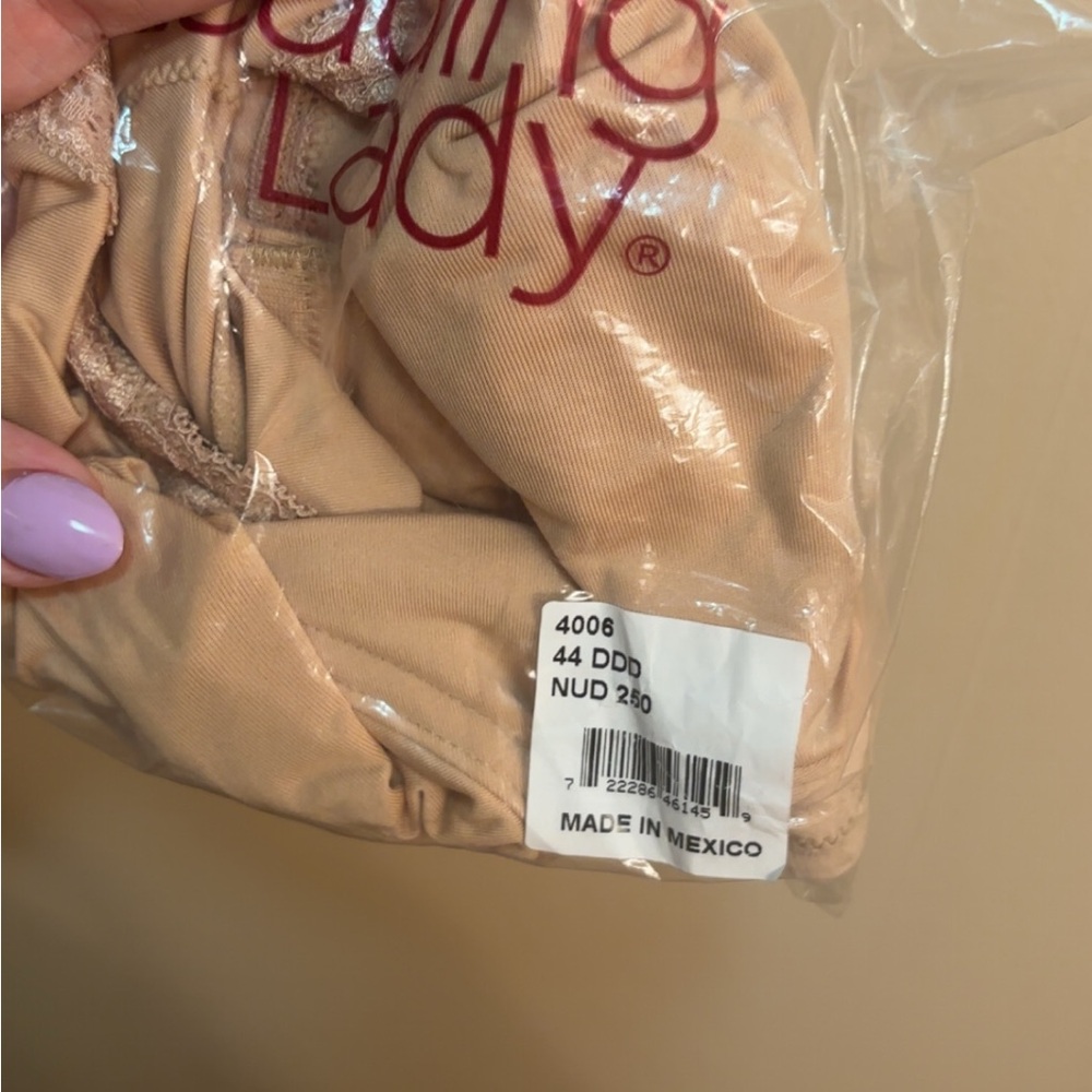 Leading Lady Beige Lace Nursing Bra